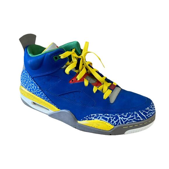 Nike Air Jordan Son of Mars Men’s Sz 11 Blue Colorful Basketball Sneaker 2013 - Picture 2 of 12
